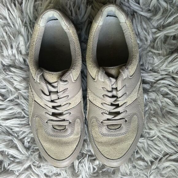 Everlane O The Trainer lace up leather suede sneakers women’s shoe size 7.5 - Picture 3 of 11